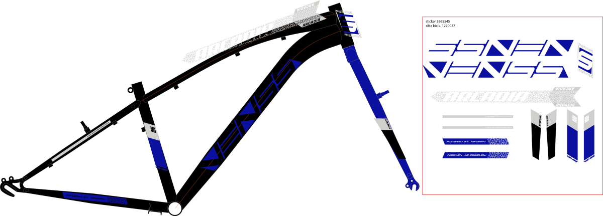 F.VILA ZA RAM  ARC272UTV/25CK03P01/L19-3892271 2025